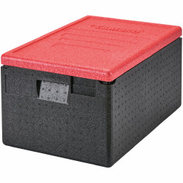 Wärmebox Cam GoBox EPP 46,00 l für GN 1/1 - 200 mm, Deckel Rot