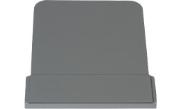Anzeigetafel grau für Abfalleimer 861109 bis 861116